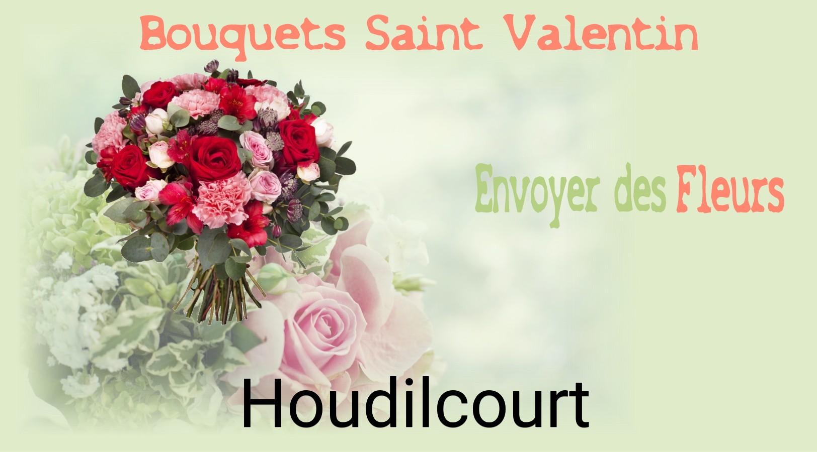 Roses de Saint-Valentin livrées à Houdilcourt